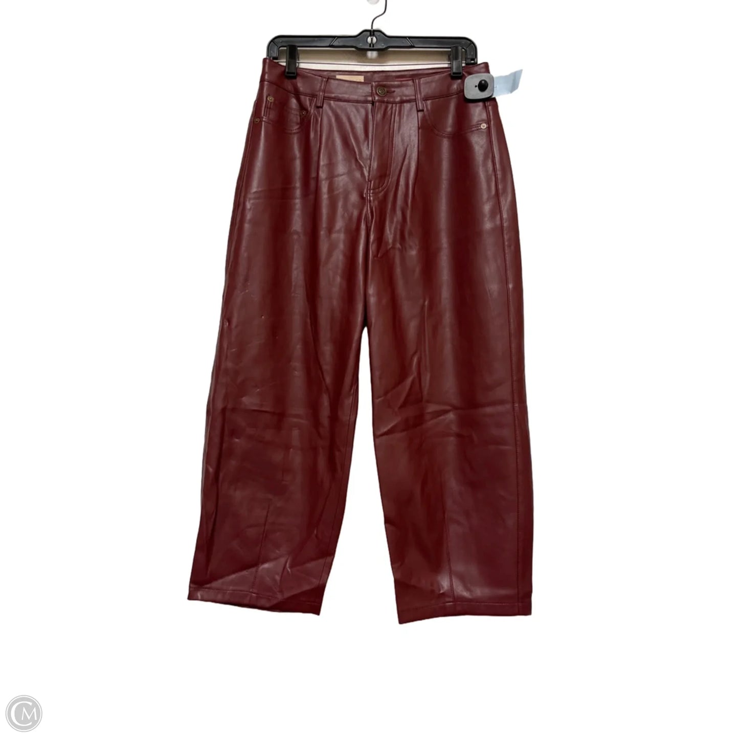 Pants Cropped By Pilcro In Red, Size: 4p