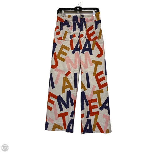 Pants Cropped By Maeve In Multi-colored, Size: 4