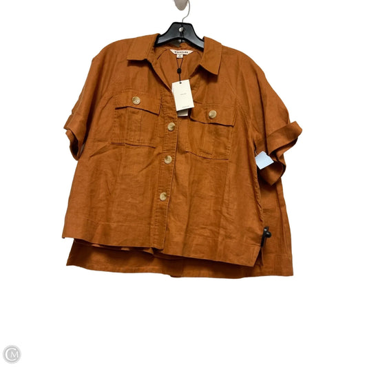 Skirt Set 2pc By Clothes Mentor In Orange, Size: 10