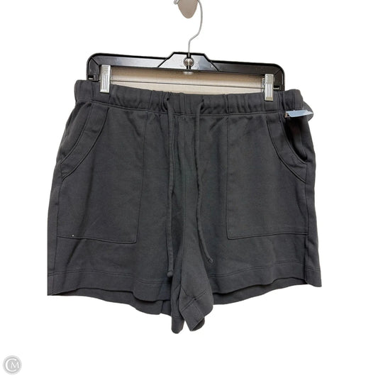 Athletic Shorts By Zenana In Grey, Size: Xl