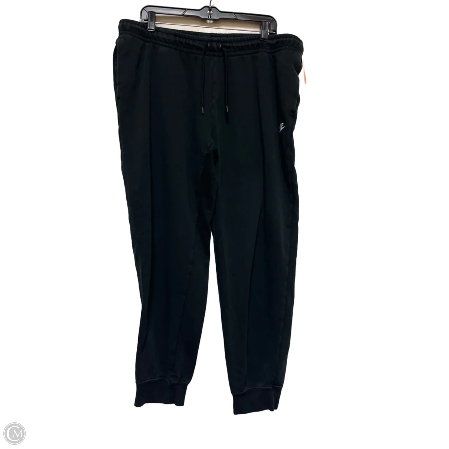 Athletic Pants By Nike Apparel In Black, Size: Xl