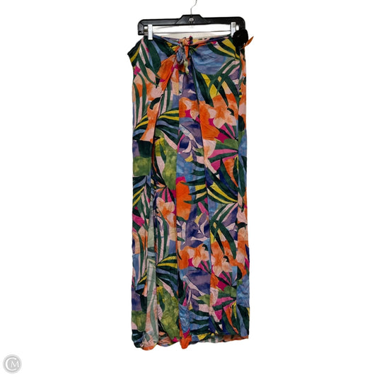 Swimwear Cover-up By Kona Sol In Tropical Print, Size: Xl