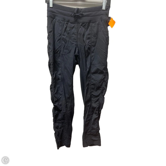 Athletic Pants By Lululemon In Black, Size: Xs