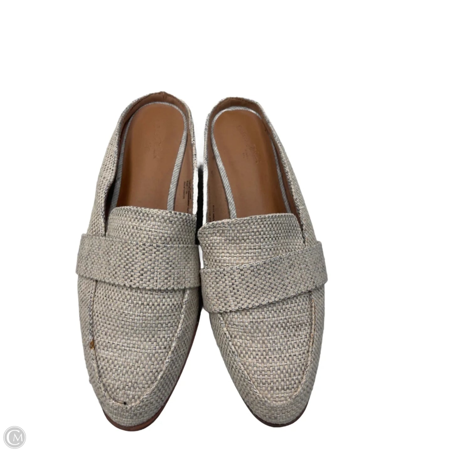 Shoes Flats By Universal Thread In Grey & Tan, Size: 6