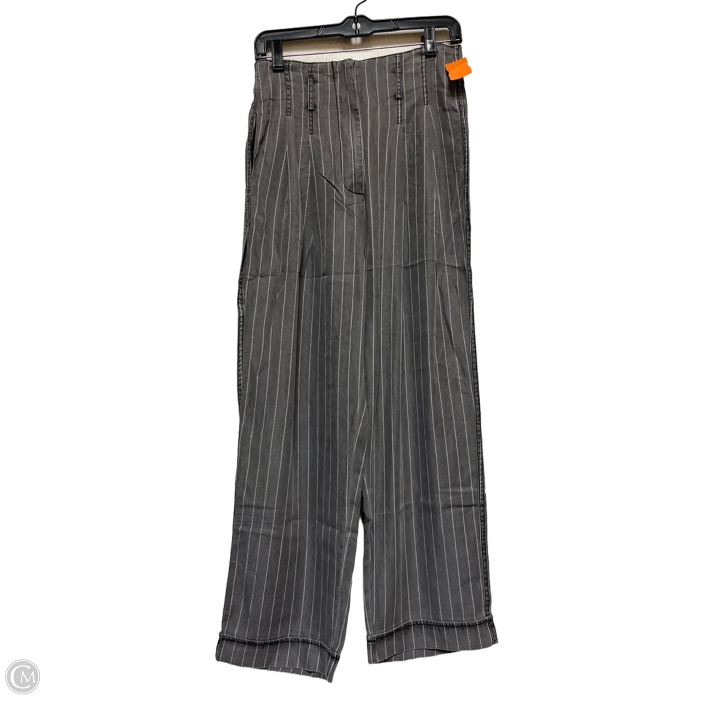 Pants Wide Leg By Clothes Mentor In Striped Pattern, Size: 4