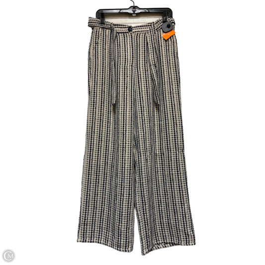 Pants Wide Leg By Clothes Mentor In Blue & Gold, Size: 4