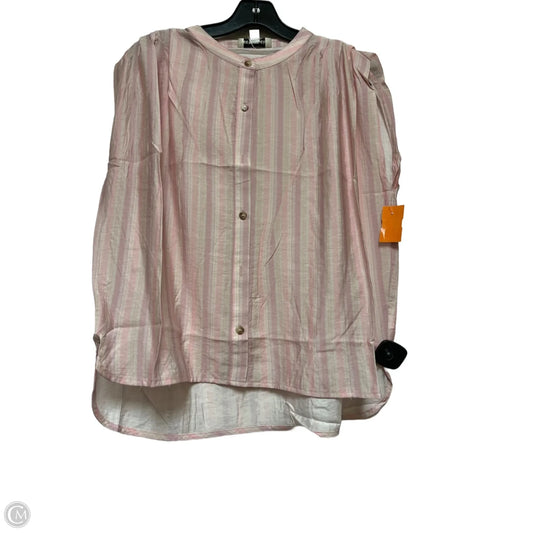 Top Sleeveless By Clothes Mentor In Striped Pattern, Size: M