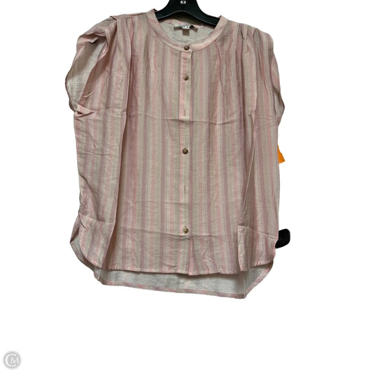 Top Sleeveless By Clothes Mentor In Striped Pattern, Size: M