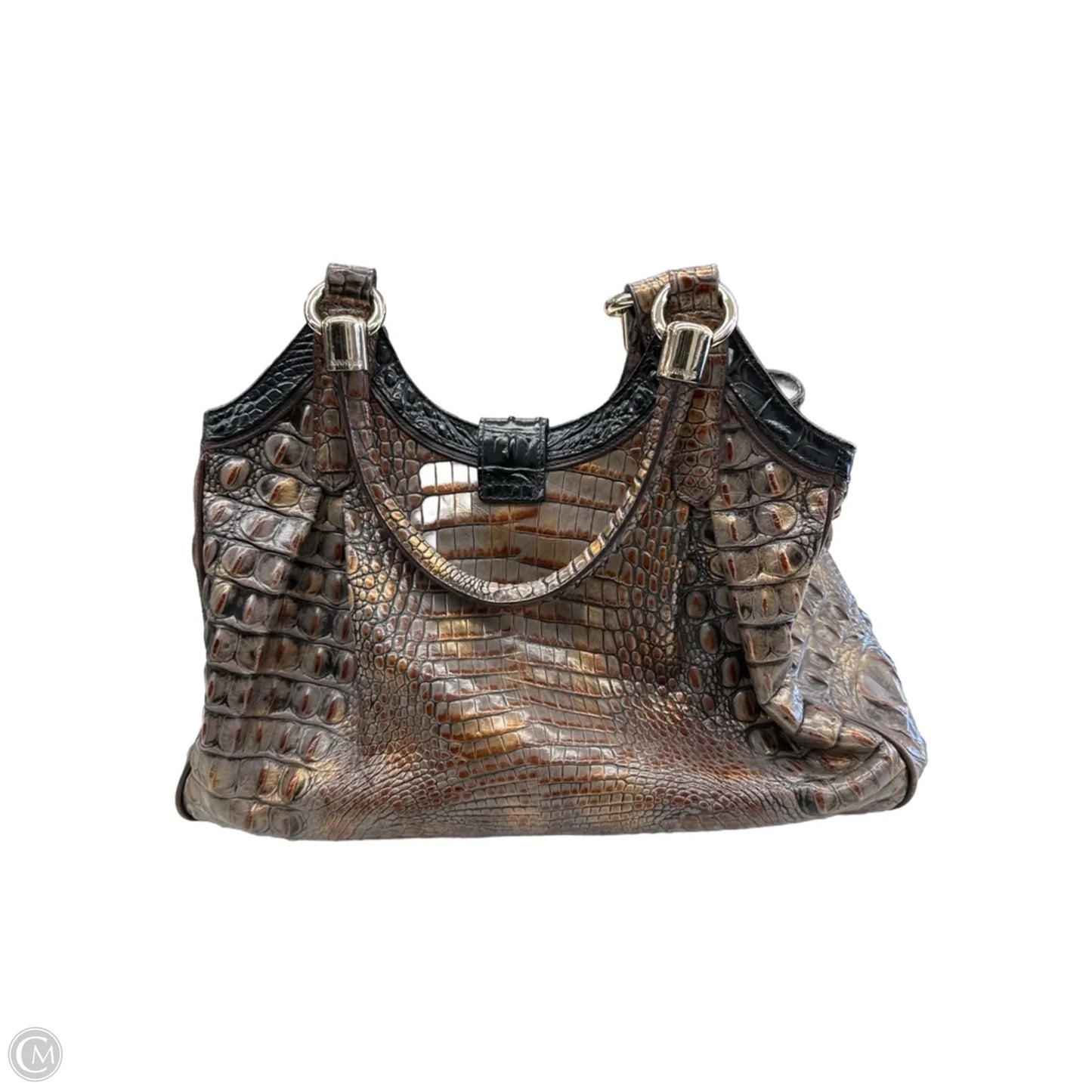 Handbag Designer By Brahmin, Size: Large