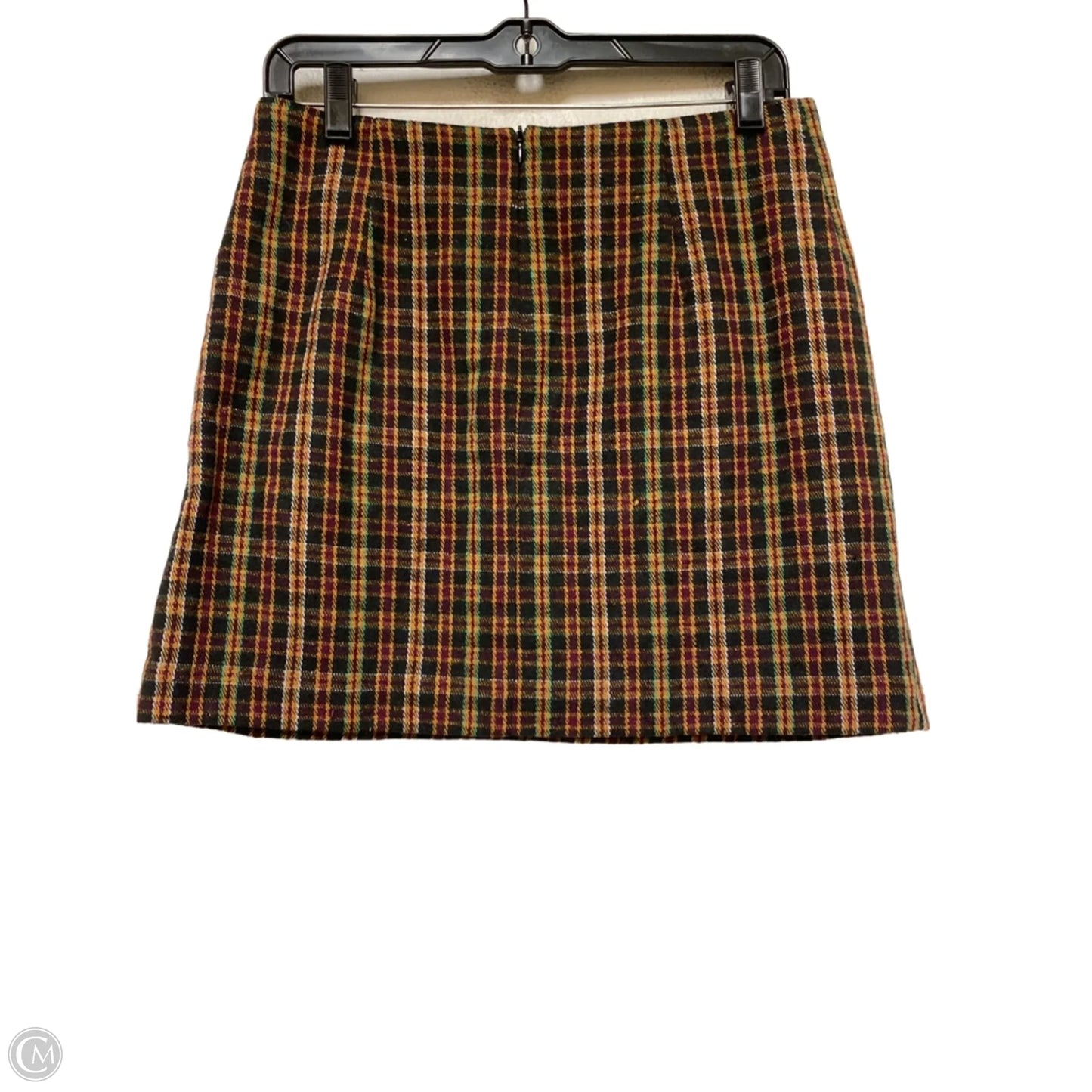 Skirt Mini & Short By Clothes Mentor In Plaid Pattern, Size: 4
