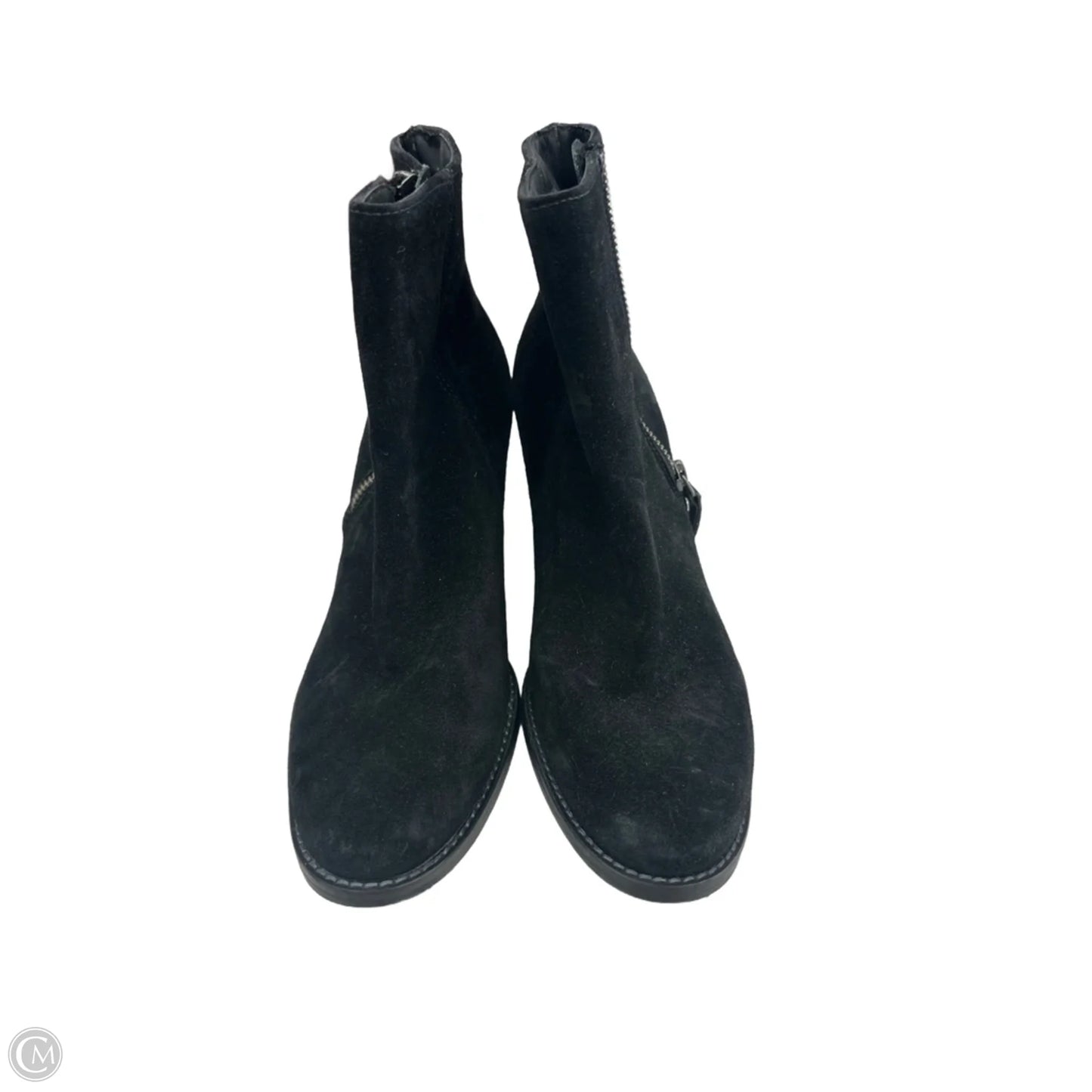 Boots Ankle Heels By Paul Green In Black, Size: 5