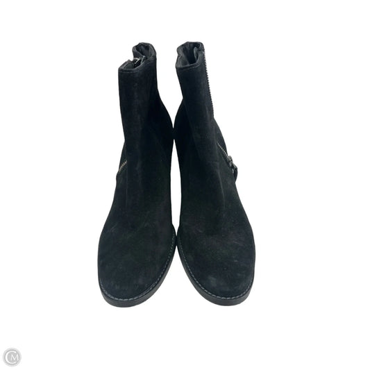 Boots Ankle Heels By Paul Green In Black, Size: 5
