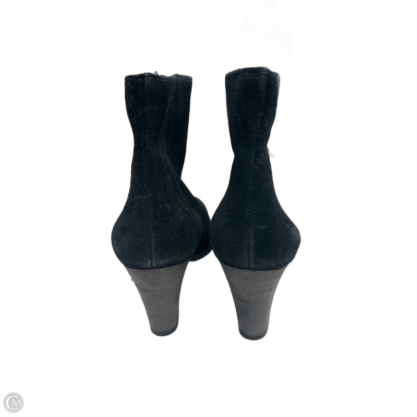 Boots Ankle Heels By Paul Green In Black, Size: 5