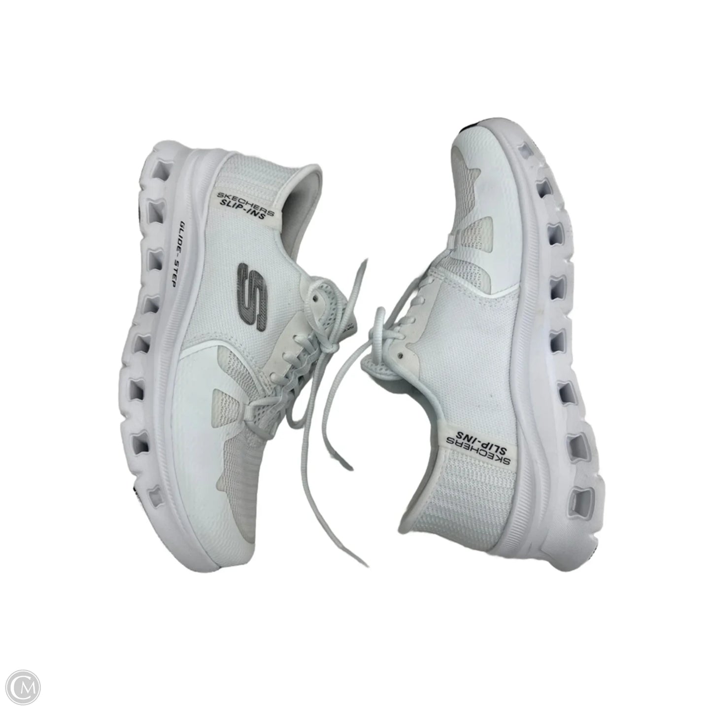 Shoes Athletic By Skechers In White, Size: 6.5