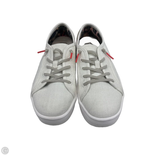 Shoes Sneakers By Hey Dude In Cream, Size: 7