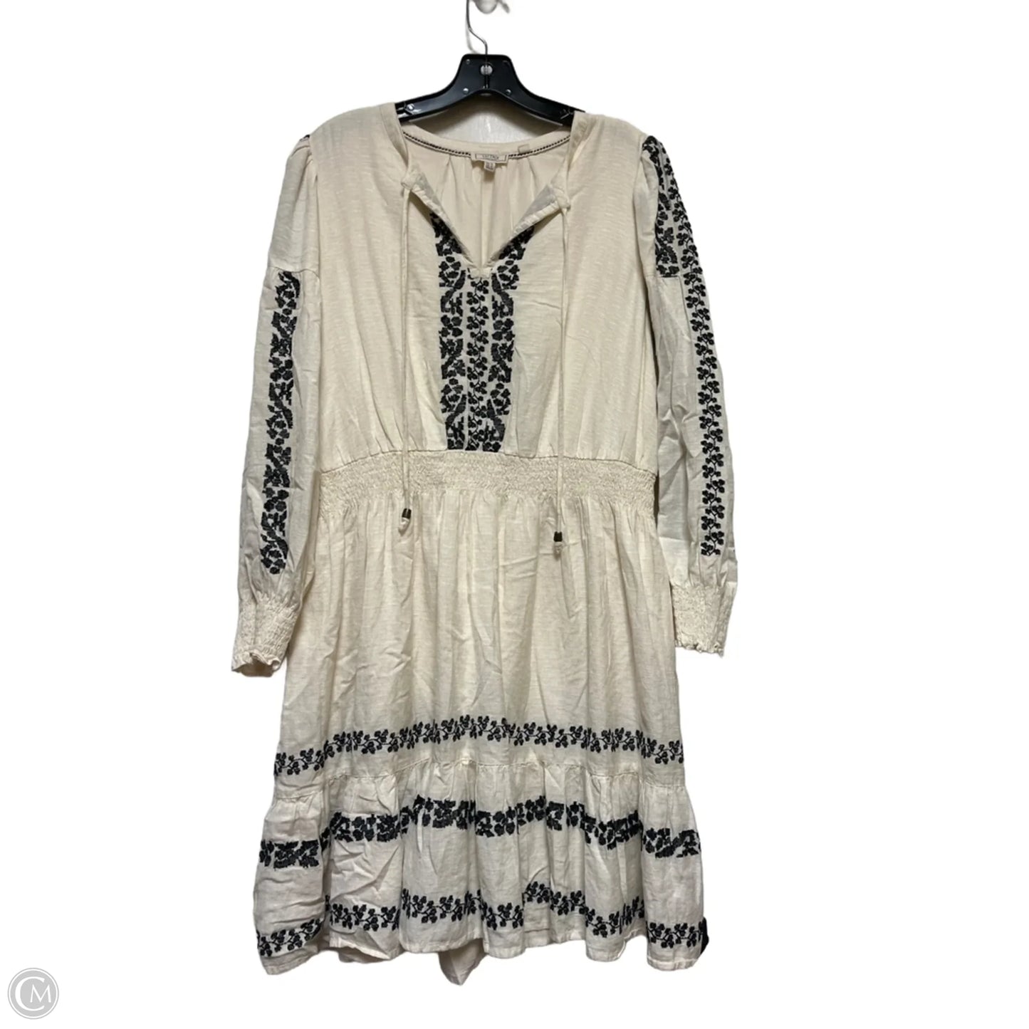 Dress Casual Short By Fatface In Black & Cream, Size: L
