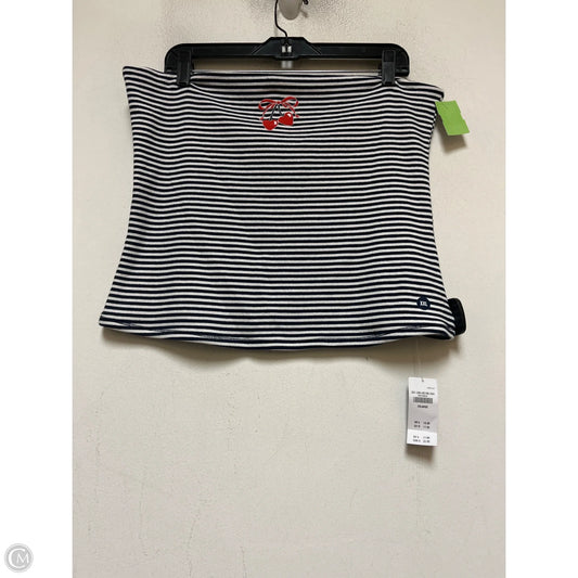 Top Sleeveless By Hollister In Striped Pattern, Size: Xxl