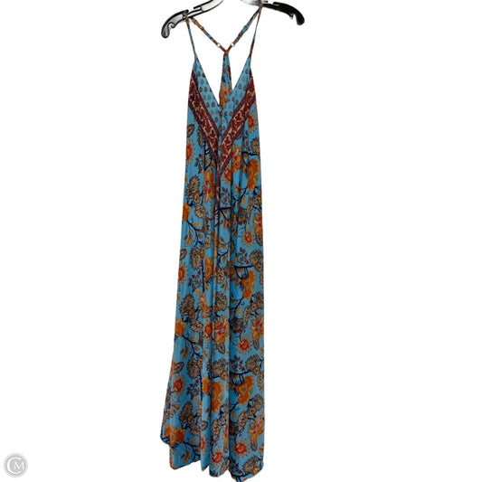 Dress Casual Midi By Clothes Mentor In Floral Print, Size: Osfm