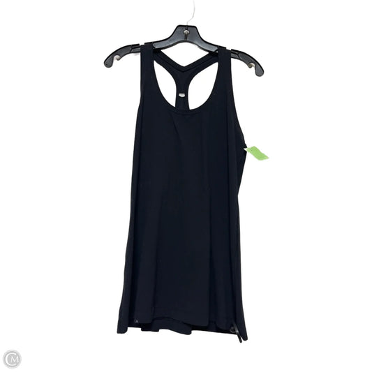 Athletic Tank Top By Lululemon In Black, Size: L