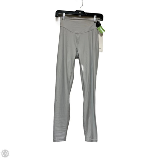Athletic Leggings By Lululemon In Grey, Size: 4