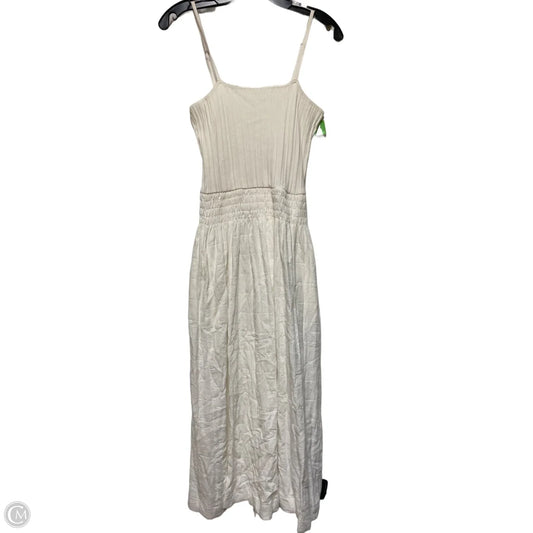 Dress Casual Midi By Grade & Gather In White, Size: S