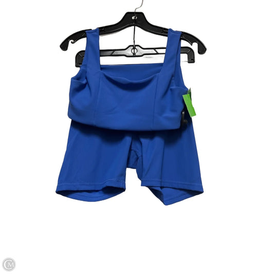 Athletic Shorts 2pc By Wilo In Blue, Size: S