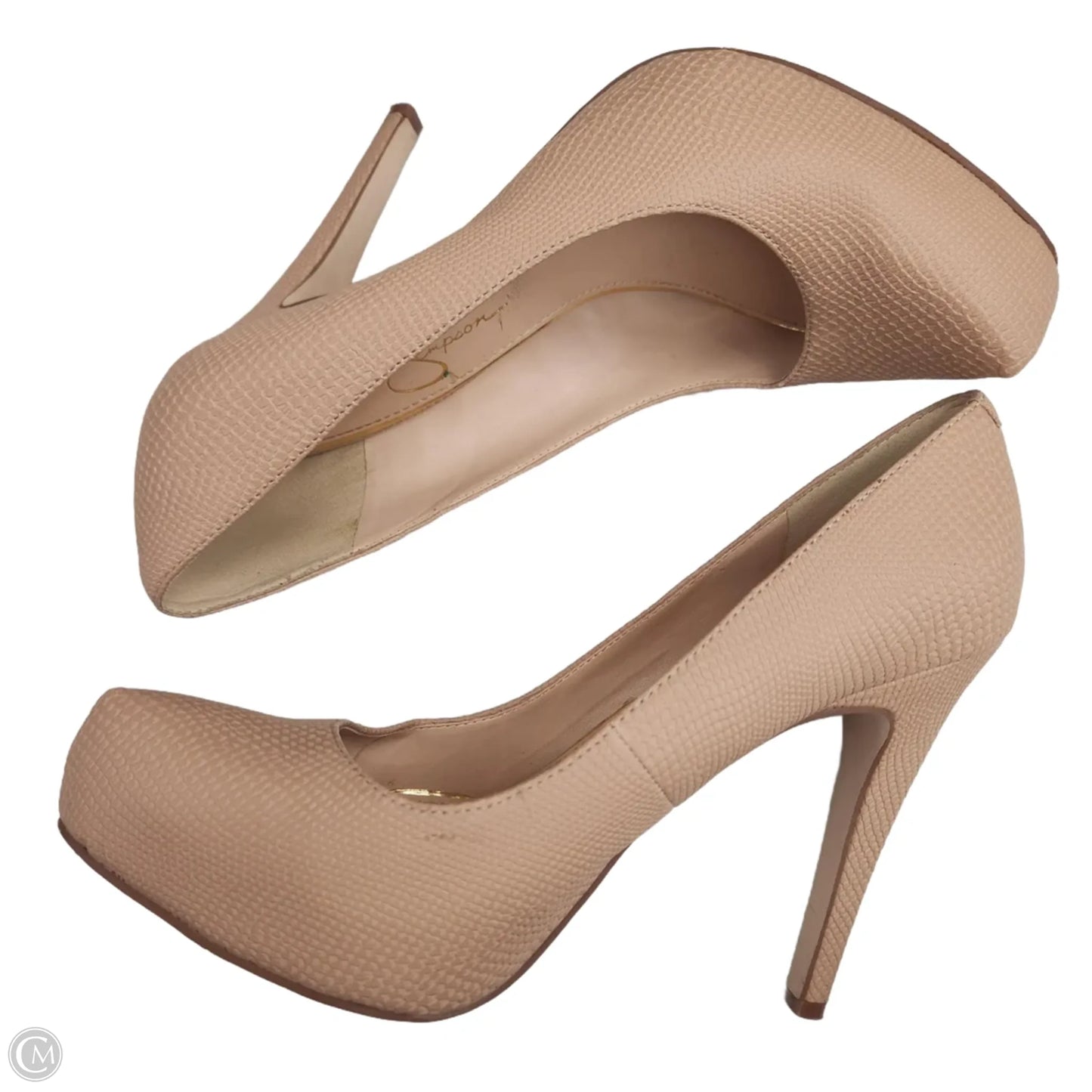 Shoes Heels Stiletto By Jessica Simpson In Pink, Size: 8