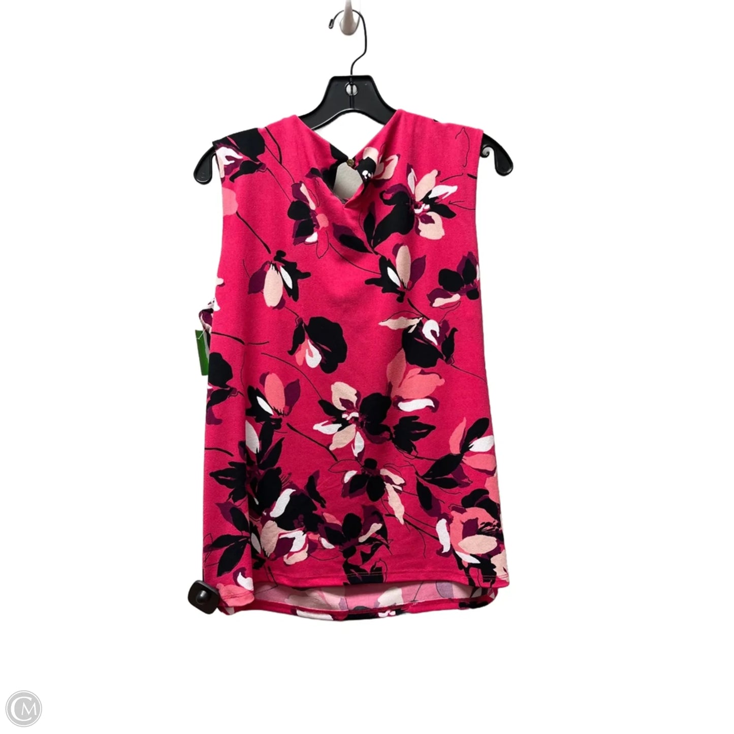 Top Sleeveless By Liz Claiborne In Pink, Size: L
