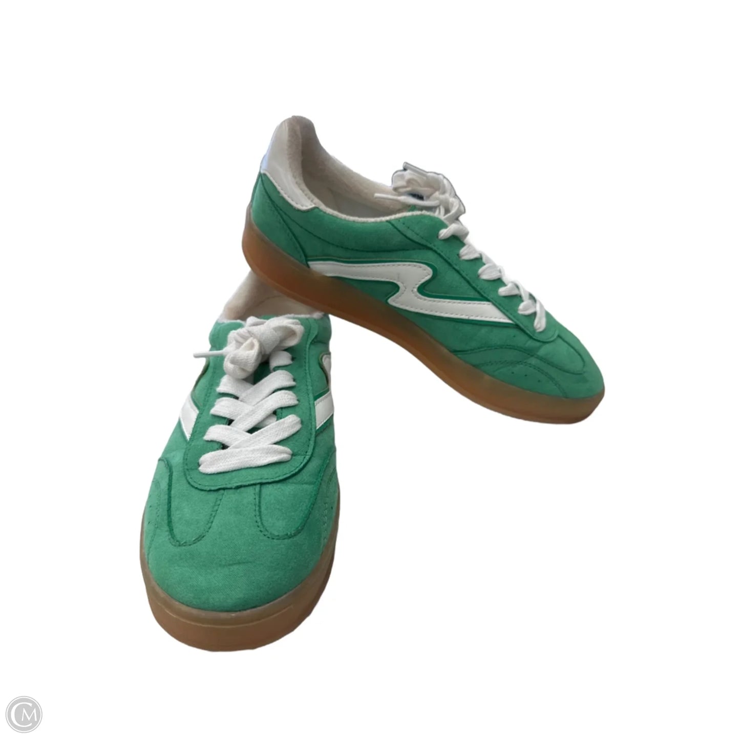 Shoes Sneakers By Madden Girl In Green, Size: 7