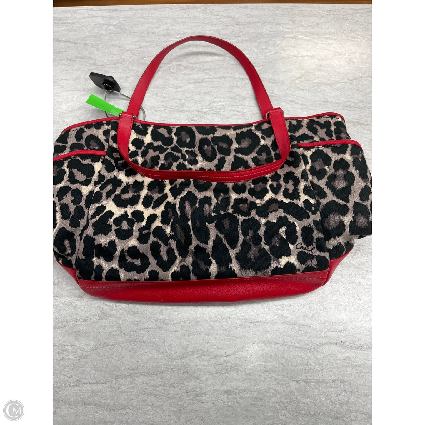 Handbag Designer By Coach, Size: Medium