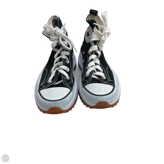 Shoes Sneakers Platform By Converse In Black & White, Size: 7
