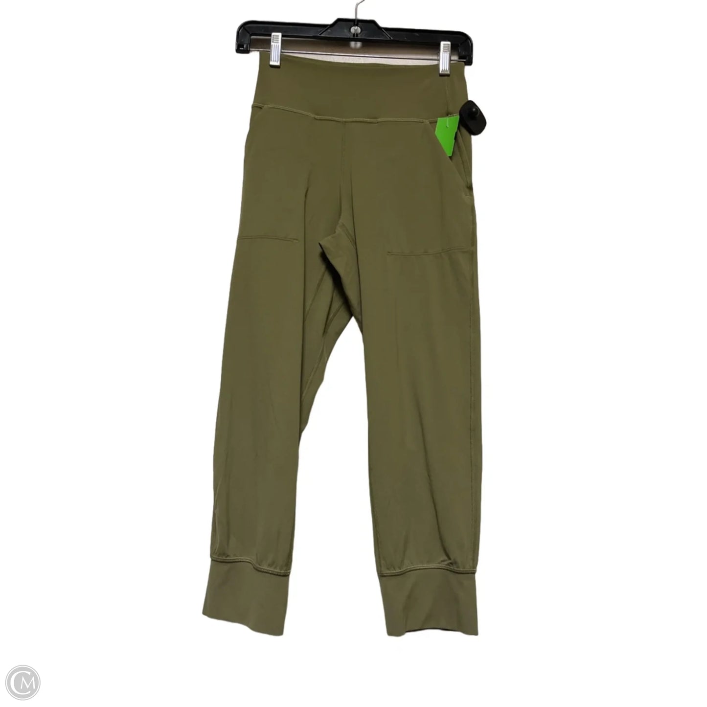 Athletic Pants By Lululemon In Green, Size: 4