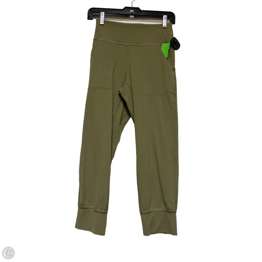 Athletic Pants By Lululemon In Green, Size: 4