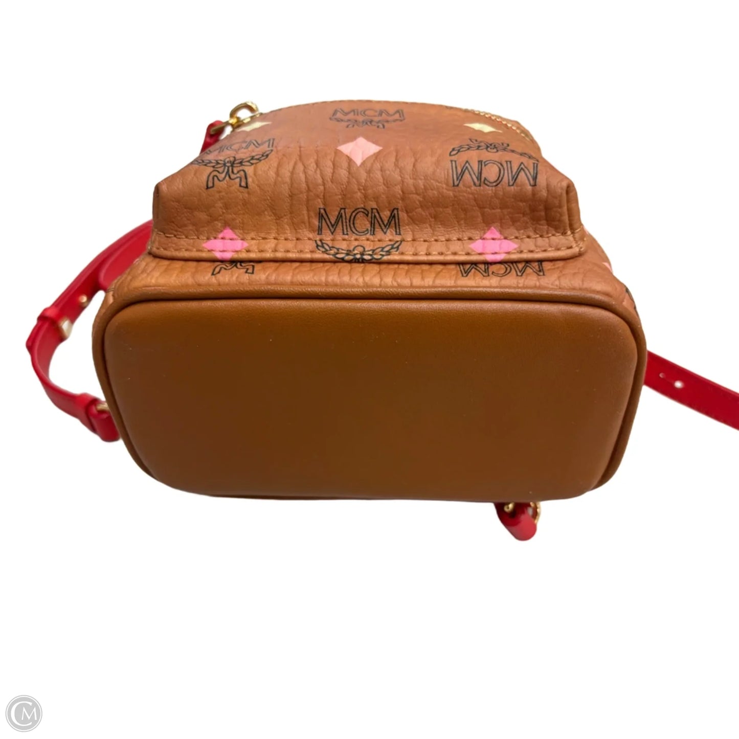 Backpack Luxury Designer By Mcm, Size: Small