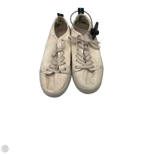 Shoes Sneakers By Toms In Tan, Size: 7.5