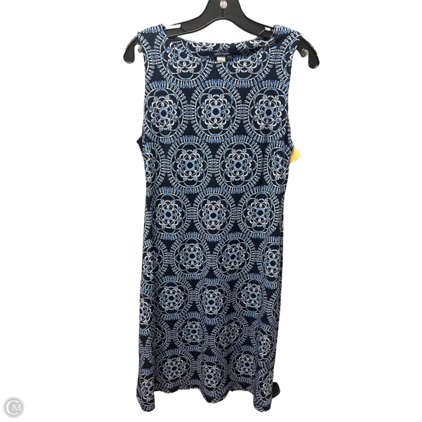Dress Casual Short By Tommy Hilfiger In Blue & White, Size: M