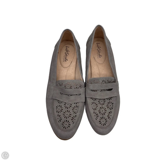 Shoes Flats By Life Stride In Grey, Size: 10