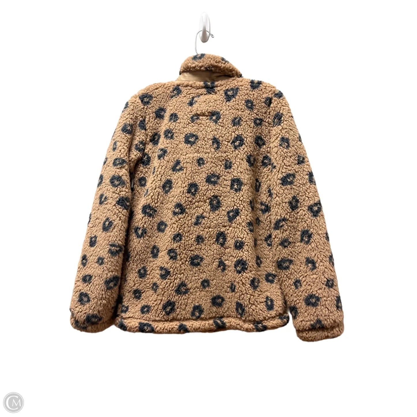 Coat Faux Fur & Sherpa By Abercrombie And Fitch In Animal Print, Size: Xs