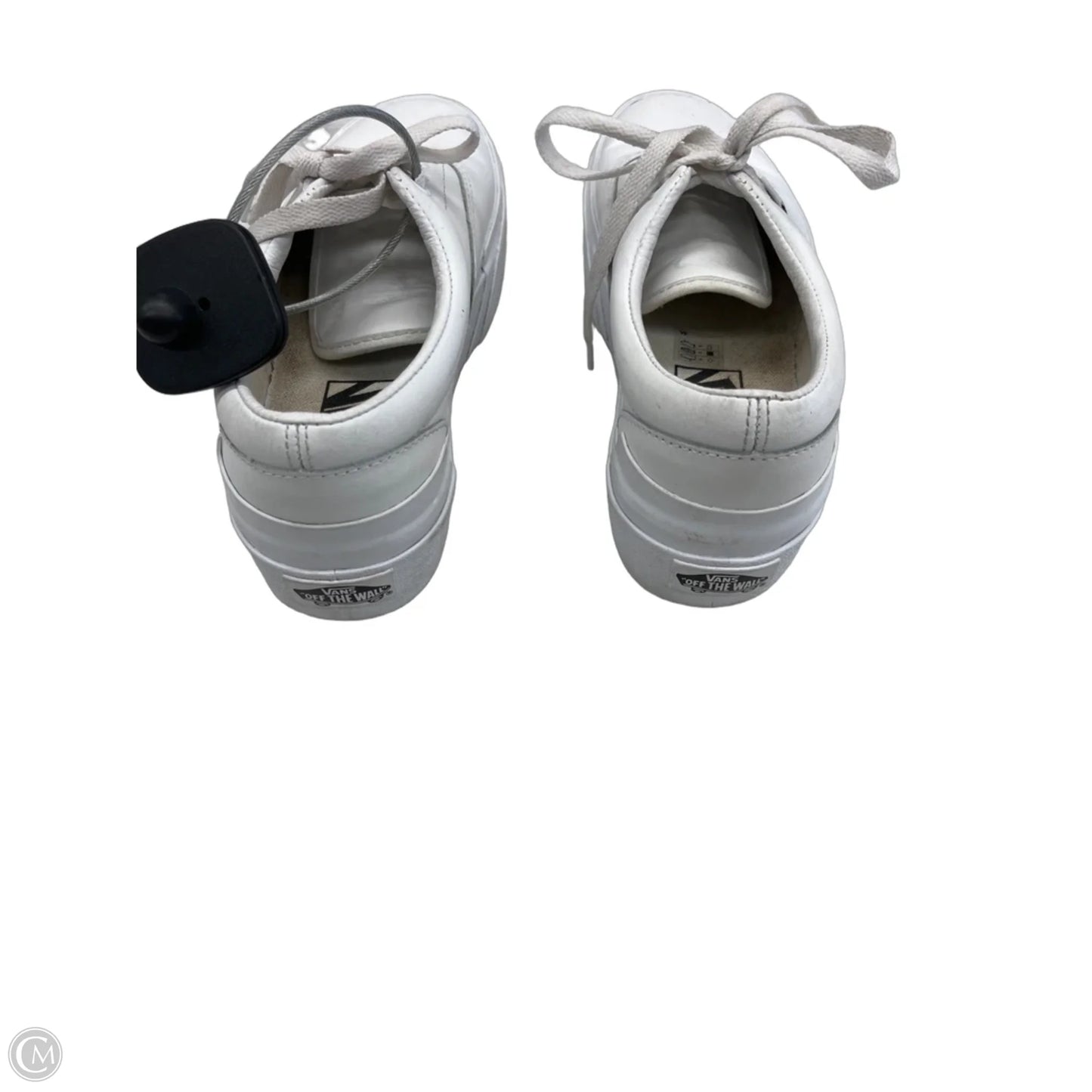 Shoes Sneakers Platform By Vans In White, Size: 6
