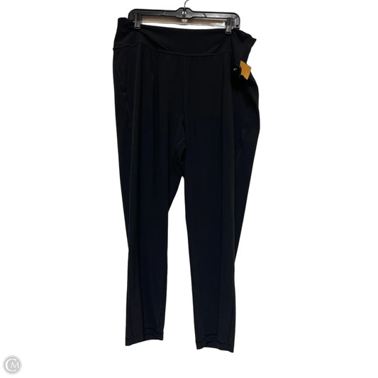 Athletic Pants By Athleta In Black, Size: Xl