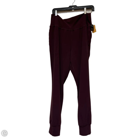 Athletic Pants By Athleta In Purple, Size: Xl