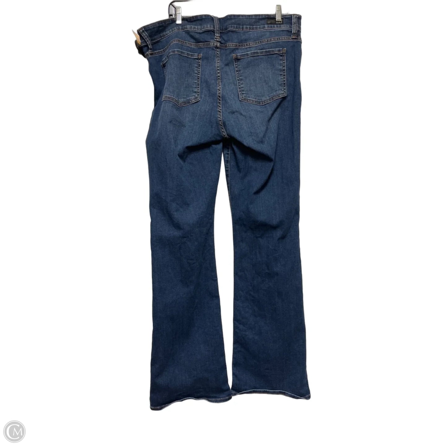 Jeans Straight By Kut In Blue Denim, Size: 18