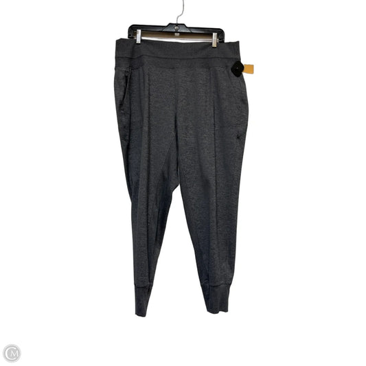 Athletic Pants By Athleta In Grey, Size: Xl