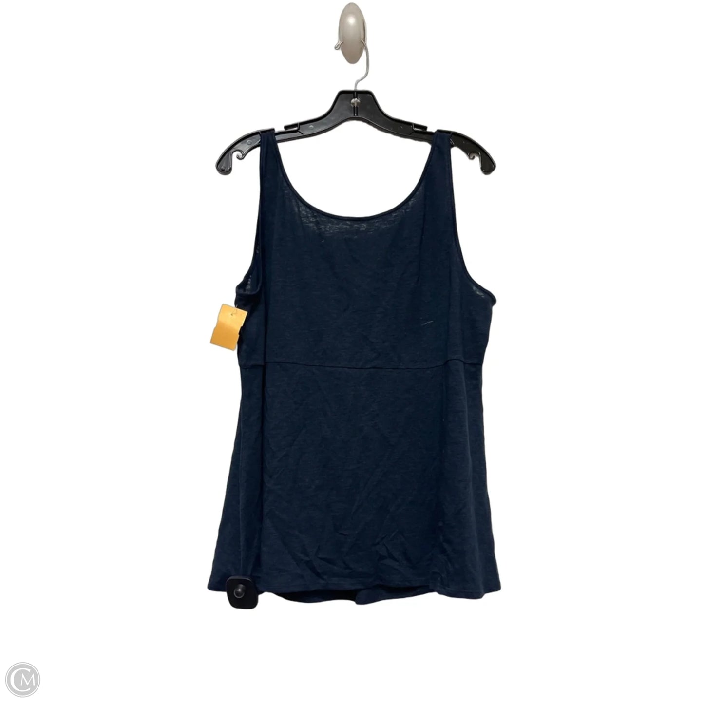 Top Sleeveless Basic By Eileen Fisher In Navy, Size: Xl