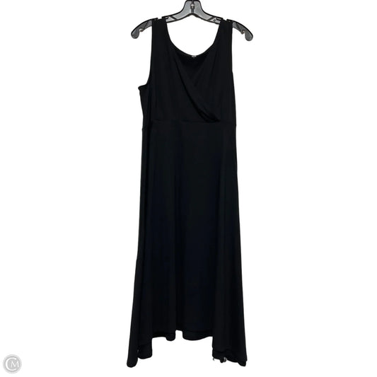 Dress Casual Short By Eileen Fisher In Black, Size: L