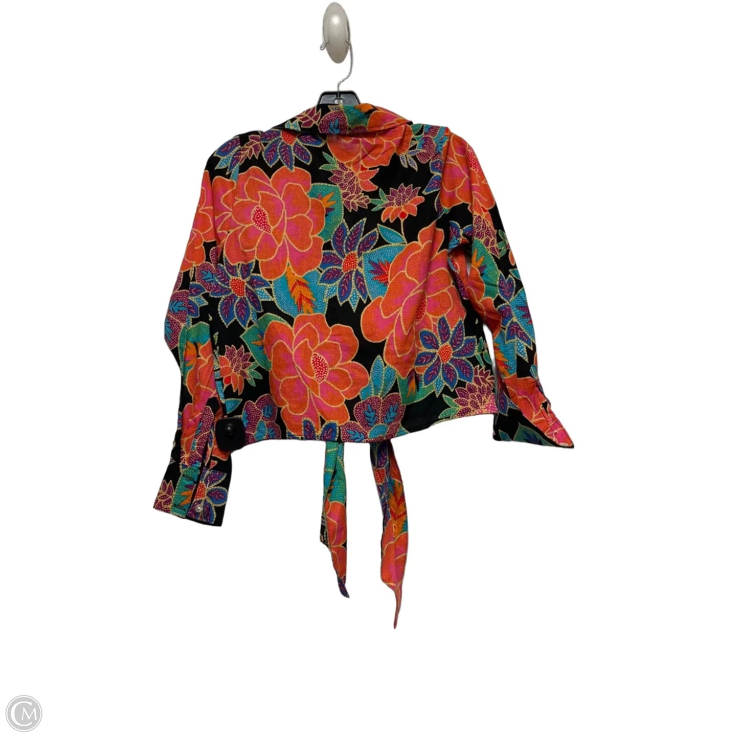 Top Long Sleeve By Rachel Zoe In Floral Print, Size: S