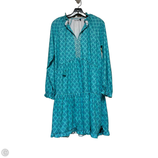 Swimwear Cover-up By Cabana Life In Teal, Size: S