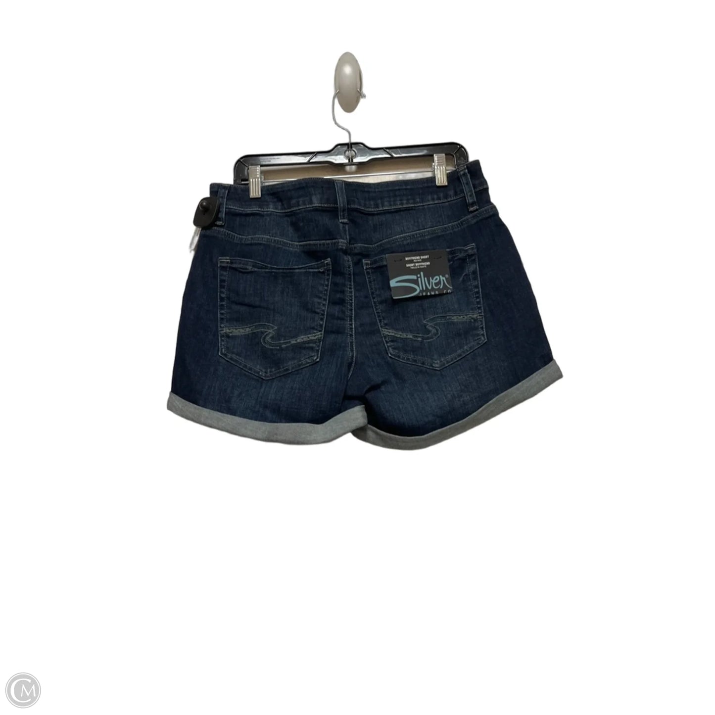 Shorts By Silver In Blue Denim, Size: 8