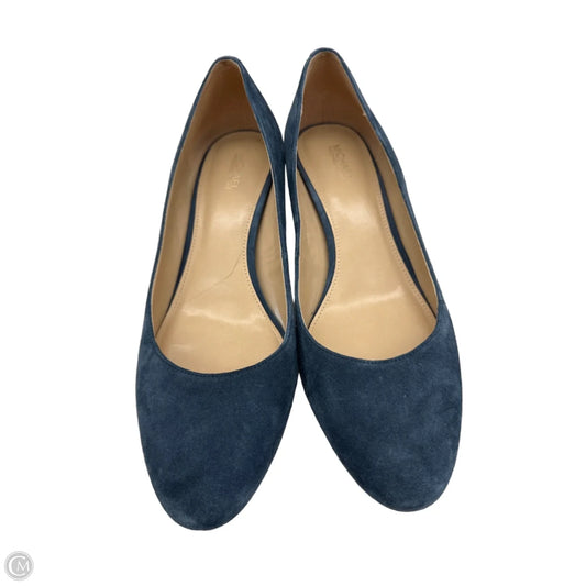 Shoes Heels Block By Michael By Michael Kors In Blue, Size: 8.5