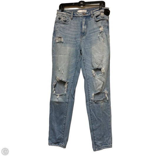Jeans Straight By Kancan In Blue Denim, Size: 6